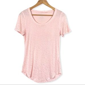 Juicy Couture Metallic Dot Short Sleeve Tee XS